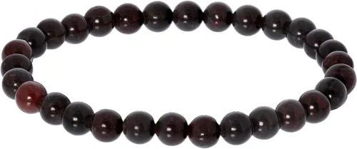 Vista 42 de Gem Avenue Handmade Round Bead Stretch Bracelet Unisex Natural Stone Beaded Jewelry for Men & Women, Elastic Wristband for Daily Wear