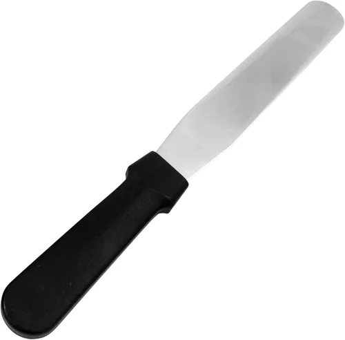 Vista 4 de Fat Daddio's SPAT-CS - Espátula para galletas en ángulo de acero inoxidable, 2.5 pulgadas