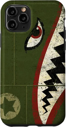 Vista 29 de WWII P-40 Fighter Plane Shark Mouth Warbird Nose Art Case for iPhone 17