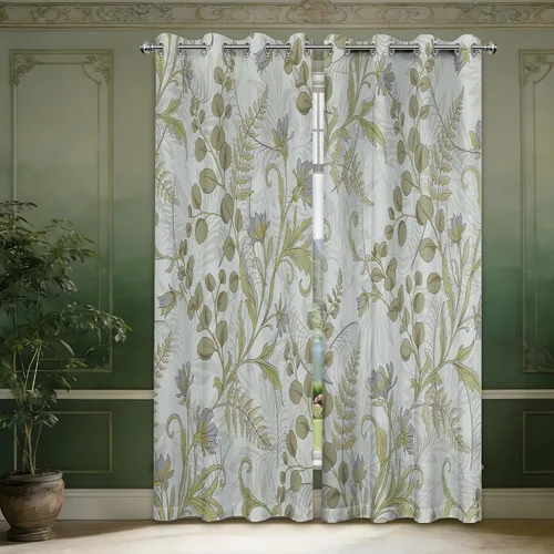 Vista 13 de Cortinas opacas negras y doradas, cortinas modernas de mediados de siglo para dormitorio, sala de estar, 63 pulgadas de largo, juego de 2 paneles