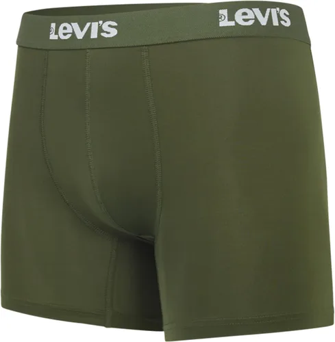 Vista 4 de Levi's Calzoncillos tipo bóxer de microfibra para hombre, ultra suaves, paquete de 4