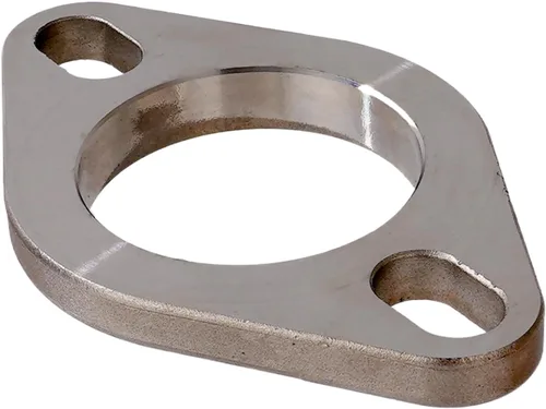 Vista 6 de Rwraps Junta de brida de escape de acero inoxidable de 2 pernos de 2 pulgadas y kit de conexión de brida de escape de 2 pernos de 2 pulgadas/51.8mm