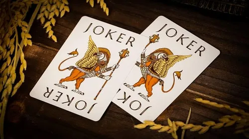 Vista 3 de MJM Babylon Golden Wonders Foiled Edition - Juego de cartas de Riffle Shuffle