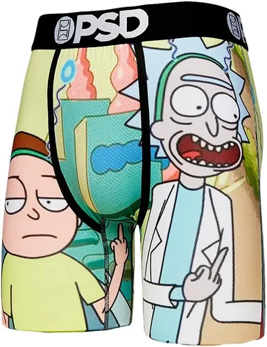 Vista 2 de PSD E - Rick y Morty 2 Pájaros, Verde E - Rick y Morty 2 Aves