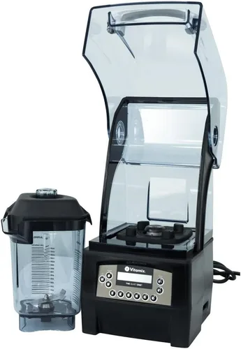 Vista 3 de Vitamix 36019 The Quiet One Licuadora Tipo Barra de Mostrador de 48 Oz, negro/transparente