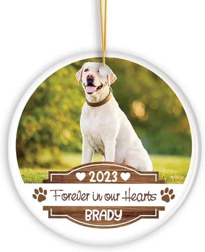 Vista 19 de Adorno de bebé de primera Navidad con foto personalizada, adorno de árbol de Navidad con foto personalizada, adorno de recuerdo de bebé, regalo
