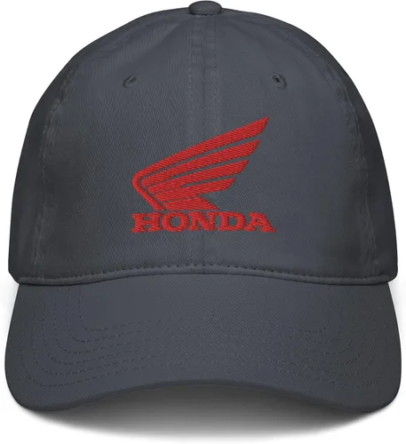 Vista 2 de Honda Nuevo sombrero de béisbol ajustable con logotipo de ala blanca