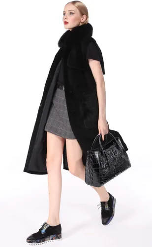 Vista 3 de PIJUSHI Bolsos de cocodrilo para mujer, bolso de mano con asa superior para mujer