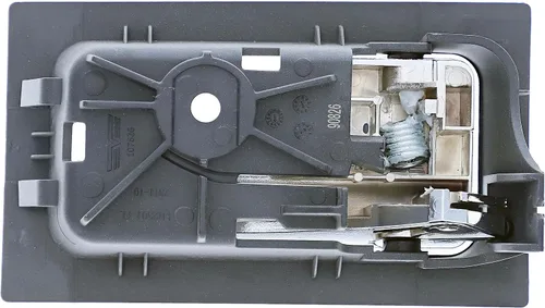 Vista 4 de Dorman 90826 - Manija de puerta interior compatible con modelos Ford / Lincoln seleccionados, manija cromada; carcasa gris