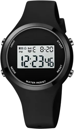 Vista 18 de Reloj XCZAP Deportivo al Aire Libre con Alarma, Resistente al Agua 5 Bar, LED, Digital
