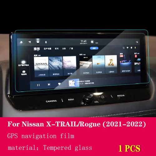Vista 2 de Película interior de automóvil para tablero de instrumentos de piano, consola central de cambios, película de TPU transparente antiarañazos
