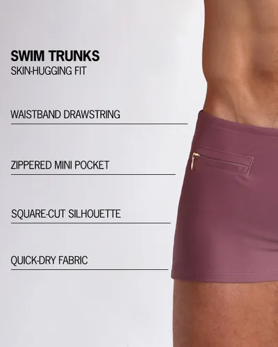 Vista 18 de Bang Men's Swimwear - Swim Trunk - Square Cut Bathing Suit for Men