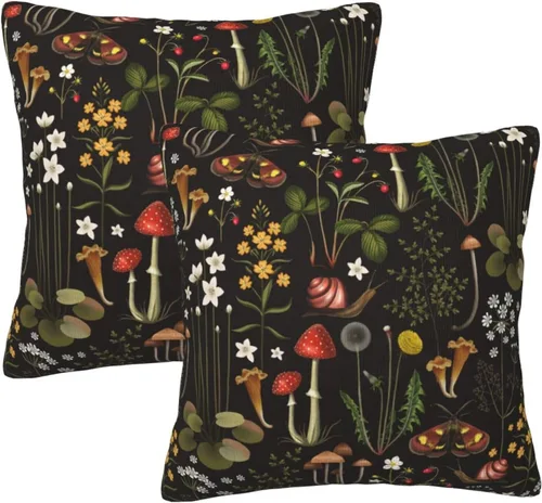 Vista 14 de Juego de 2 fundas de almohada de estilo étnico vintage, estampado geométrico azteca, étnico, tribal, para dormitorio, sala de estar, sofá