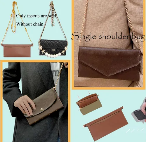 Vista 7 de Lckaey Kit de bolso para bolsa Sarah Emilie Cartera desmontable bolsa organizador