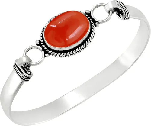 Vista 9 de Pulseras de piedras preciosas ovaladas naturales para mujer Amatista