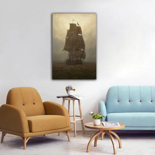 Vista 6 de QUNYAAE Póster de arte en lienzo con diseño de barco pirata, diseño de barco pirata, arte de pared y decoración moderna de dormitorio familiar