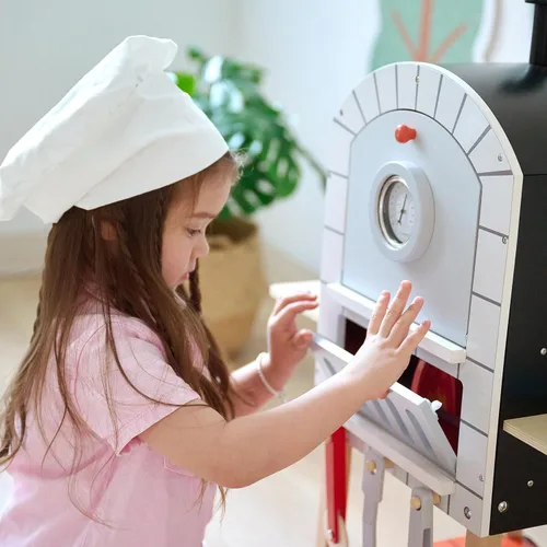 Vista 9 de Teamson Kids - Horno de pizza para exteriores My Little Helper
