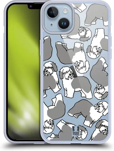 Vista 78 de Head Case Designs Airedale Terrier - Funda de gel suave con 4 patrones de razas de perro [protección de grado militar] compatible con Apple iPhone 7
