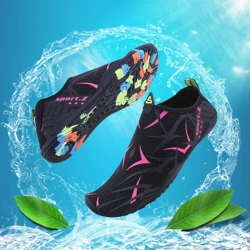 Vista 5 de Zapatos deportivos acuáticos para hombre y mujer PENGCHENG, un secado rápido, ligeros, para pies anchos, suela sólida de drenaje, para deportes