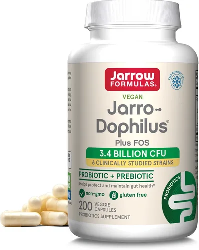 Vista 11 de Jarrow Formulas Jarro-Dophilus + FOS - 3.4 mil millones de UFC por porción - Suplemento prebiótico y probióticos para apoyo inmunológico e