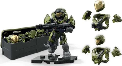 Vista 3 de Mattel Mega Construx Probuilders Halo Spartan Armorst Personalizador Pack