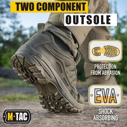 Vista 3 de M-Tac Zapatillas militares tácticas de combate Zapatillas de senderismo al aire libre Zapatillas de senderismo para hombre