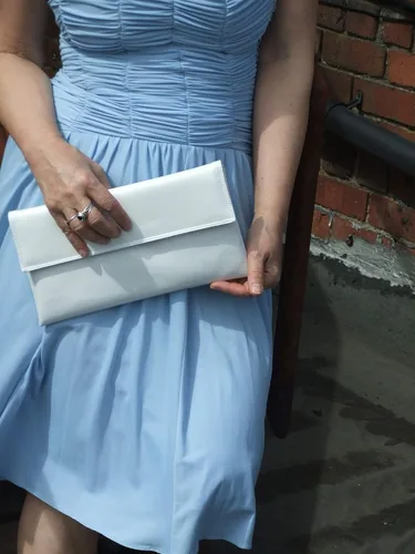 Vista 3 de LONI Bolso de embrague elegante sintético de las mujeres
