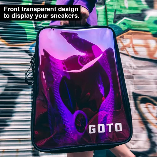 Vista 5 de GOTO Mamba Color Schemes - Bolsa deportiva para gimnasio, bolsa de viaje de 10 litros con compartimento para zapatos para hombres y mujeres, se
