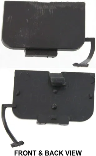 Vista 2 de FITRITE AUTO PARTS Nueva cubierta de gancho de remolque para parachoques delantero BMW Serie 3 Sedán/Wagon 2002-2005 sin paquete deportivo BM1029102