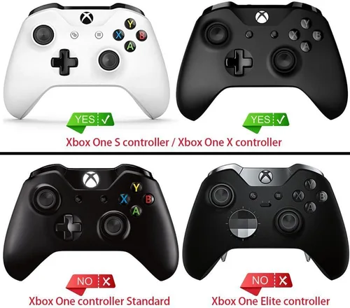 Vista 2 de eXtremeRate Cubierta de placa frontal azul sombra, carcasa frontal suave al tacto, kit de repuesto de agarre suave cómodo para controlador Xbox One