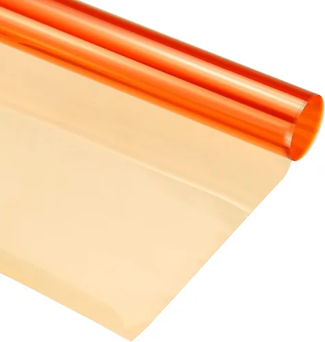 Vista 33 de MECCANIXITY Filtro de gel de iluminación de 15.7 x 19.7 pulgadas, hoja de corrección de color marrón para estudio fotográfico, luz de cabeza roja