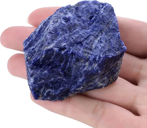 Vista 25 de XIANNVXI Amazonita 1.8-2.2" Cristales Crudos Grandes y Piedras Curativas Rocas de Cristal Natural en Bruto Pulido Cabujón Fuente Rocas 1PCS