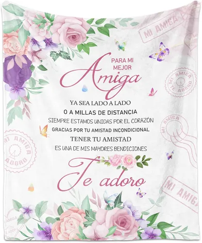 Vista 12 de Regalos de Abuela en español, manta de abbuelita de 60 x 50 pulgadas, regalos para abuelo en español, regalos para abuela en español, regalo
