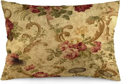 Vista 7 de Synthwave A Teal of Two Birds Chinoiserie - Fundas de almohada decorativas de 12 x 20 pulgadas, almohada decorativa para decoración del hogar