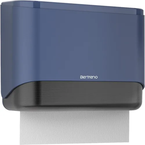 Vista 15 de Dispensador de toallas de papel comercial soporte de pared Portador de toallas de papel de gran capacidad Dispensador de toallas de mano plegadas C