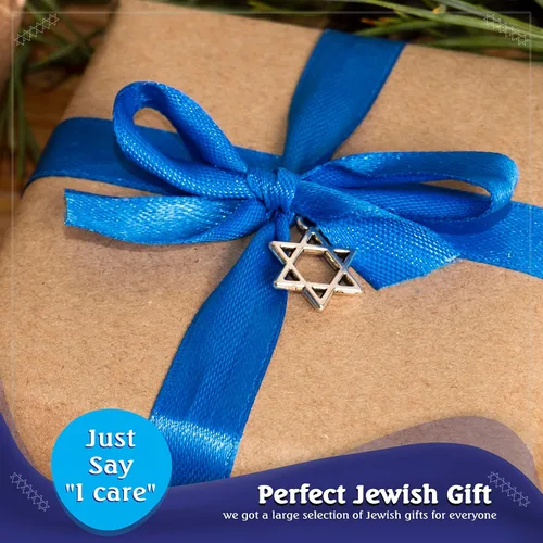 Vista 7 de Paquete de 10 o 30 piezas Kippah de satén Hq de 197.9in para hombres y niños, sombrero Yamaka diseñado en Israel Kippot Bulk