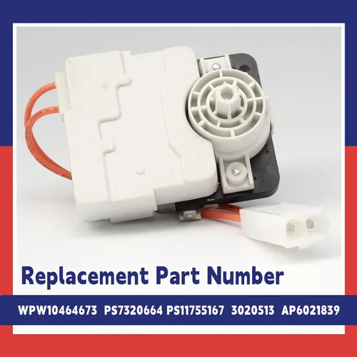 Vista 3 de Reemplazo del motor del ventilador del evaporador del refrigerador W10464673 para las piezas del refrigerador Whirlpool Reemplazar WPW10464673