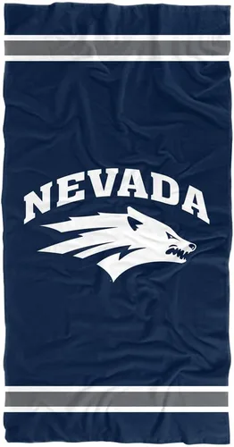 Vista 240 de LOGOVISION Manta Abilene Christian University, 30 x 60 pulgadas, logotipo primario CottonFront/PolyBackBeachTowel