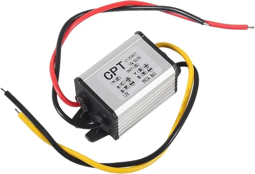 Vista 8 de Convertidor Buck de 12 V a 9 V 2 A, convertidor de potencia para automóvil, regulador de voltaje reductor de corriente CC, módulo de fuente