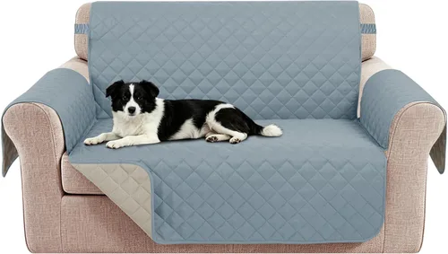 Vista 62 de Fundas para Silla Reclinable Reversibles Funda de Sofá para Mascotas Protector de Muebles Lazy Boy (Silla 23'', Beige/Beige)