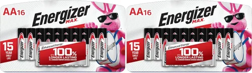 Vista 7 de Energizer MAX - Pilas AA (paquete de 16), baterías alcalinas doble A