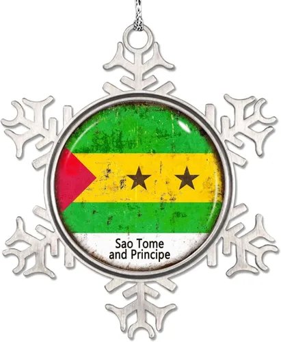 Vista 16 de Adornos de Navidad con bandera palestina 2023, adorno de copo de nieve para decoración de árbol de Navidad, decoración de árbol de Navidad
