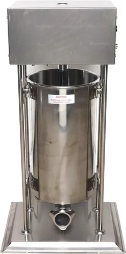 Vista 4 de Máquina de frutas latinas de 15 L Máquina comercial automática eléctrica vertical para hacer donas españolas Churro con relleno, máquina de palitos