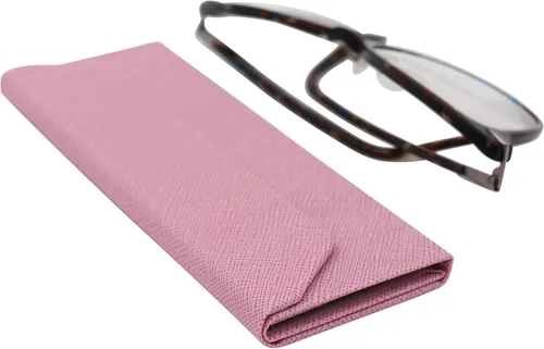 Vista 209 de Real Sic Funda para lentes de sol para hombres y mujeres, soporte magnético plegable para lentes de sol, inspirado en el color sólido