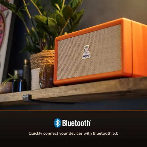 Vista 3 de Orange Box L - Altavoz Bluetooth portátil que ofrece sonido de audio de estudio, rango de 15M, potencia RMS de 50 W, batería de larga duración