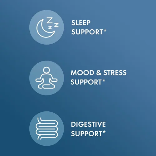 Vista 5 de Dr. Mercola 5-HTP orgánico con raíz de valeriana y bálsamo de limón, 30 porciones (30 cápsulas), suplemento dietético, Suports Restful Sleep, sin