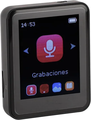 Vista 9 de 1.8 I Touch Sc Reproductor MP3 MP4 con, sonido HiFi, almacenamiento expandible de 28 GB, clip trasero, reproductor de música portátil con 5.0