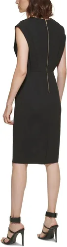 Vista 2 de Calvin Klein Women's Sleeveless V-Neck Dress