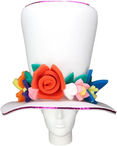 Vista 118 de Foam Party Hats: Feathers Princess Crown – Handmade Fancy Feather Crown for Weddings, Parties & Costumes