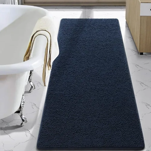 Vista 56 de LOCHAS - Alfombra de baño de lujo lanuda de 24 x 17 pulgadas, color beige